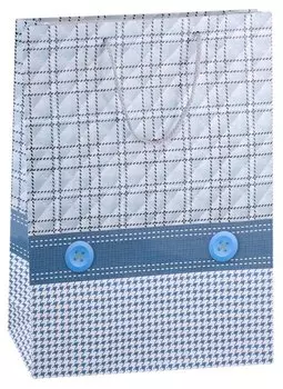 Пакет А3 46*33*10 "Мужской" нейтр., бум.мат.ламинат, ассорти