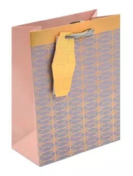 Пакет А3 46*33*10 "Принт Графический" нейтр., бум.мат.ламинат