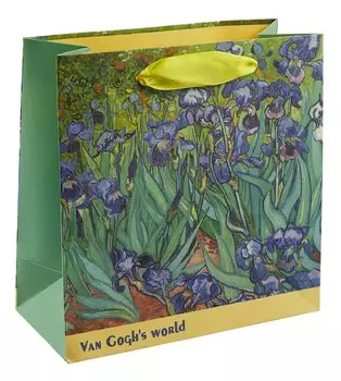 Пакет А4 22*22*10 "Van Goghs world" жен., бум.мат.ламинат