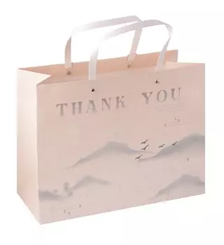 Пакет А4 25.5*32*15 " Keep happy" горизонт., нейтр., бум.мат.ламинат