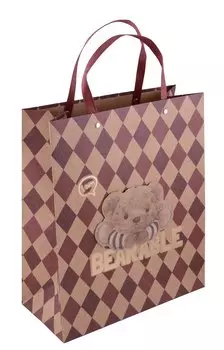 Пакет А4 26*32*12.5 "Bearable " дет., бум.мат.