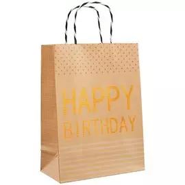 Пакет А4 30*22*11 "Lucky day" нейтр. бум.мат.ламинат