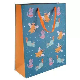 Пакет А4 32*26*10 "Кошечки" дет., бум.мат.ламинат