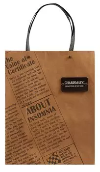 Пакет А4 32*26*12,5 "Charismatic" нейтр. бум.мат