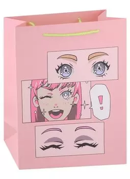 Пакет А4 32*26*12 "Аниме" дет., бум.мат