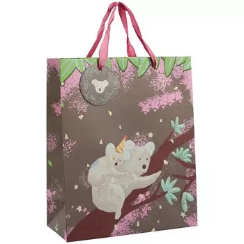 Пакет А4 32*26*12 Коалы дет., бум.мат.ламинат