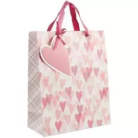 Пакет А4 32*26*12 "From the heart" жен., бум.мат.ламинат