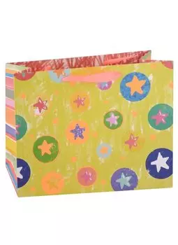 Пакет А4 32*26*12 "Звезды" дет., бум.мат