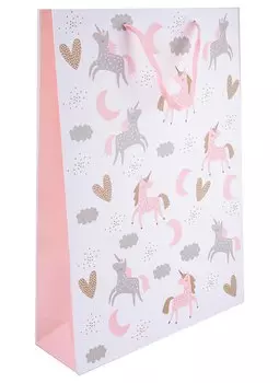 Пакет А4 36*12*27 "Единорог.Basic" дет., бум.мат.ламинат