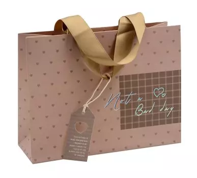 Пакет A5 18*23*100 "Not bad day" нейтр., бум.мат.ламинат