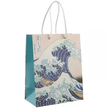 Пакет А5 23*18*10 "Хокусай. Большая волна.Basic" нейтр., бум.мат.ламинат