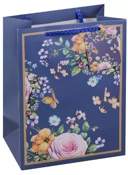 Пакет А5 23*18*10 "Нежные букеты", жен., мат. ламинат, Kairui