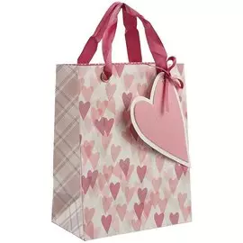 Пакет А5 23*18*10 "From the heart" жен., бум.мат.ламинат