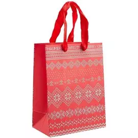 Пакет А5 23*18*10 "New year s gift" Новый год, бум.мат.ламинат