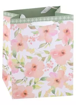 Пакет А5 23*18*10 "Нежный букет" жен., бум.мат.ламинат