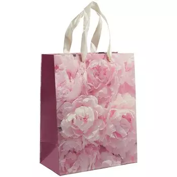 Пакет А5 23*18*10 "Пионы.Basic" жен., бум.мат.ламинат