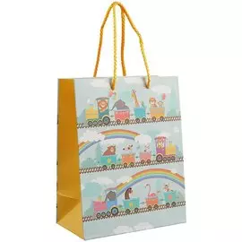 Пакет А5 23*18*10 "Праздничное путешествие. Basic" жен., бум.мат.ламинат