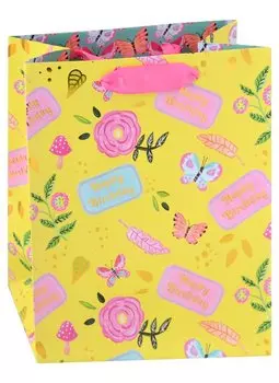 Пакет А5 23*18*10 "Веселый праздник" жен.