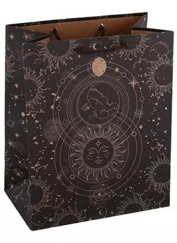 Пакет А5 23*18*10 "Sun and moon" нейтр., крафт