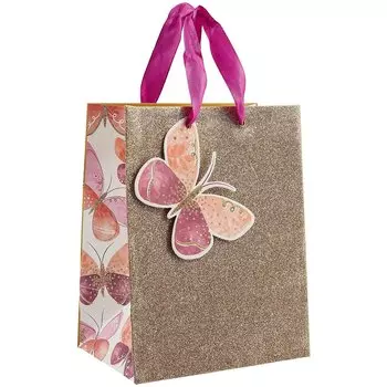 Пакет А5 23*18*12 Бабочка жен., бум.мат.ламинат