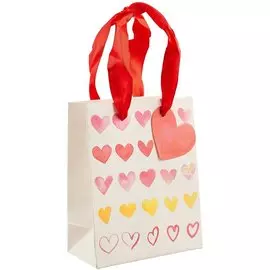 Пакет А6 14,5*11,5*6 "Little hearts" жен., бум.мат.ламинат