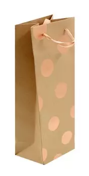 Пакет бутылочный 34,5*12,5*10 "Shine craft" крафт