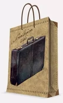 Пакет Феникс Бумажный Дипломат 33*45,7*10,2см 40860