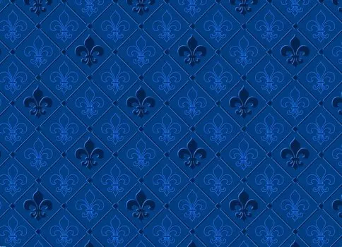 Пакет "Лилии синие" 24*20*8см