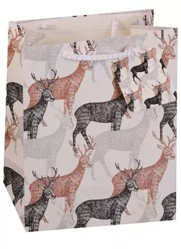 Пакет подарочный бумажный А5 "Animal style", нейтральный