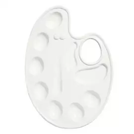 Палитра овальная "Каляка-Маляка", Каляка-Маляка