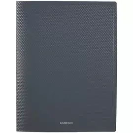 Папка 2кольца А4 "Diamond Original" 24мм, пластик, серый, Erich Krause