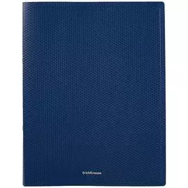 Папка 2кольца А4 "Diamond Original" 24мм, пластик, синий, Erich Krause