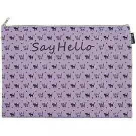 Папка для тетрадей «Say hello», А4