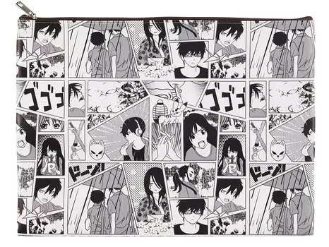 Папка для тетрадей Yoi, "Аниме. Страничка манги", на молнии B5