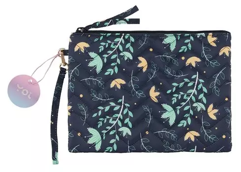 Папка для тетрадей Yoi, "Цветы на синем", B5