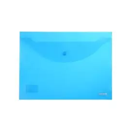 Папка-конверт на кнопке А4 Centrum 0,18 мм. в ассортименте