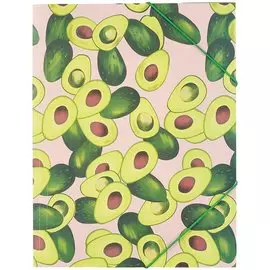 Папка на резинке «Avocado», А4