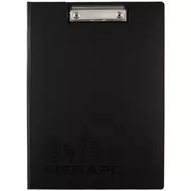 Папка-планшет А4 "MEGAPOLIS" пластик, черный, Erich Krause