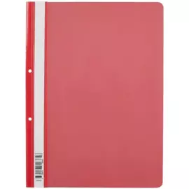 Папка-скоросшиватель А4 "Fizzy Classic" с перфорацией, пластик, красный, Erich Krause