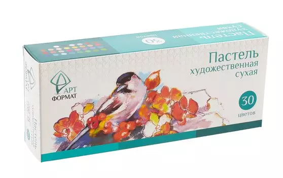 Пастель сухая 30цв карт.уп., АРТформат