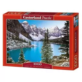 Пазл 1000 С-102372 Jewel of the Rockies, Canada (Озеро, Канада) (Castorland) (Лабиринт)