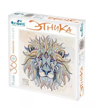 Пазл 360 эл. Арт-терапия. Лев