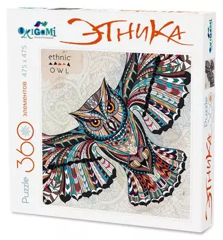 Пазл 360 эл. Арт-терапия. Сова