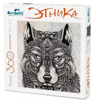 Пазл 360 эл. Арт-терапия. Волк