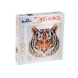 Пазл Оригами 360 эл. 47*47см. Серия Арт-терапия Тигр 02349