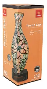 Пазл 3D. Ваза Цветы. 160 элементов. 24х11х11 см. -Тайвань: Pintoo, S1007 392625
