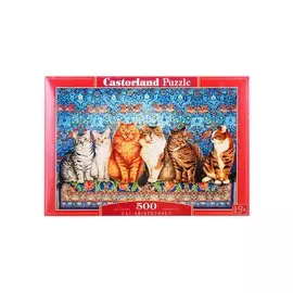 Пазл Коты-аристократы, 500 деталей Castor Land B-53469
