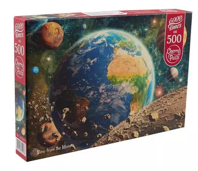 Пазл Cherry Pazzl "Вид с Луны", 500 деталей