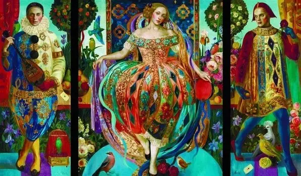 Пазл деревянный Триптих DaVICI 1000 элементов