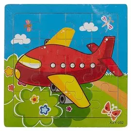 Пазл детские «Самолёт», 16 деталей